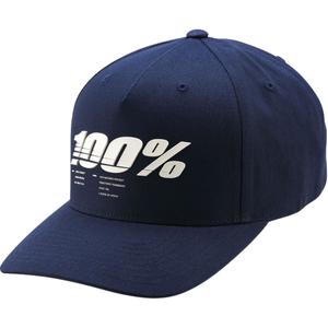 Cap 100% Staunch Snapback blauw