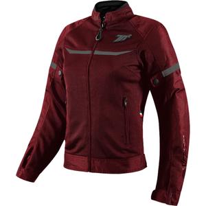 Dames motorjas SEVENTY DEGREES SD-JR30.2 Mojave bordeauxrood