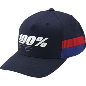 Cap 100% Trouw X-Fit Snapback blauw