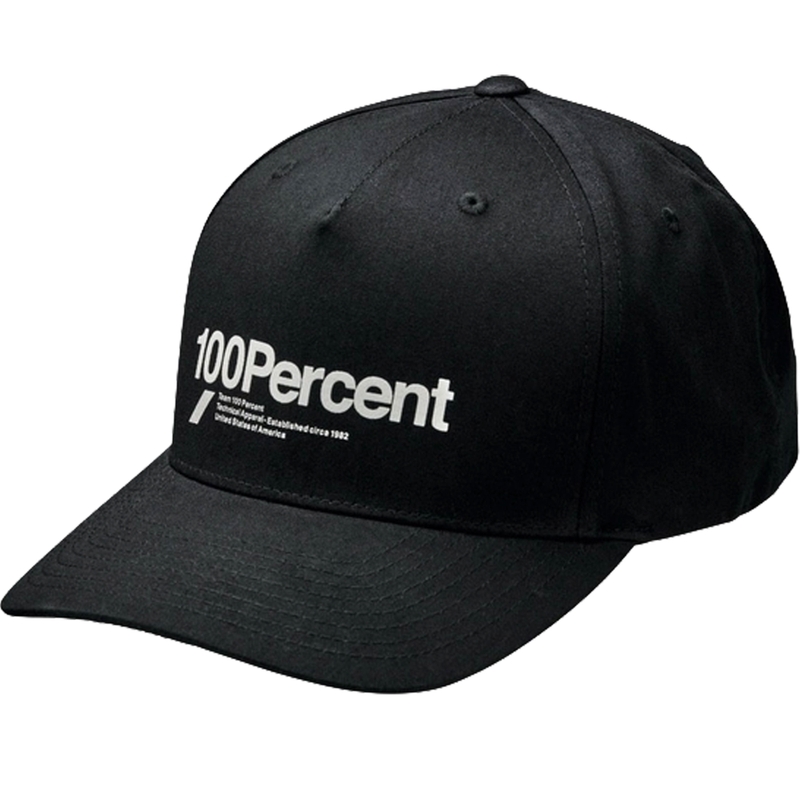 100% Manifesto Snapback cap zwart