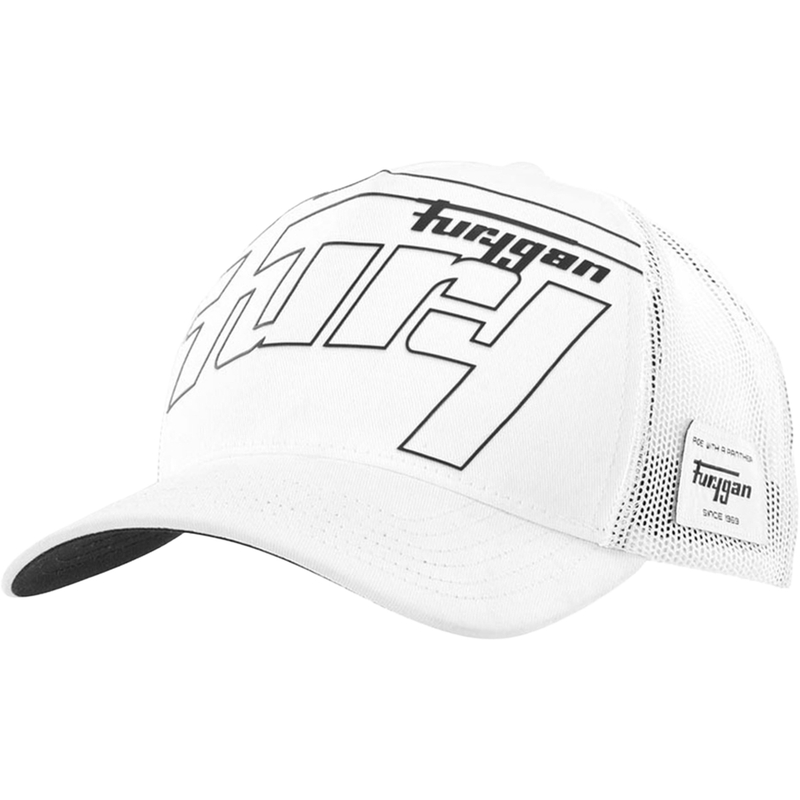 Furygan Trucker Rage pet wit-zwart