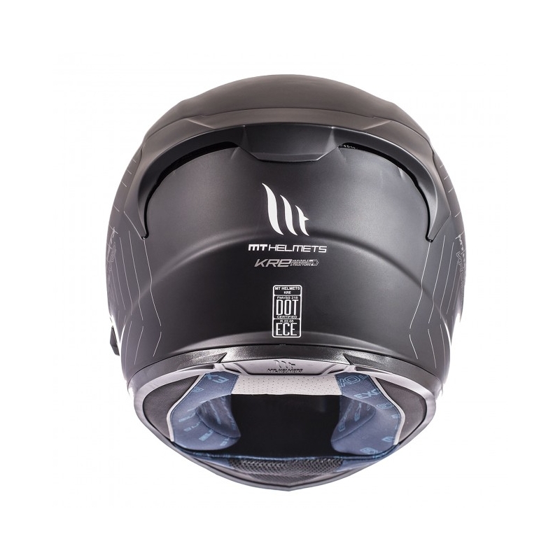 MT Kre SV integraal motorhelm zwart mat uitverkoop