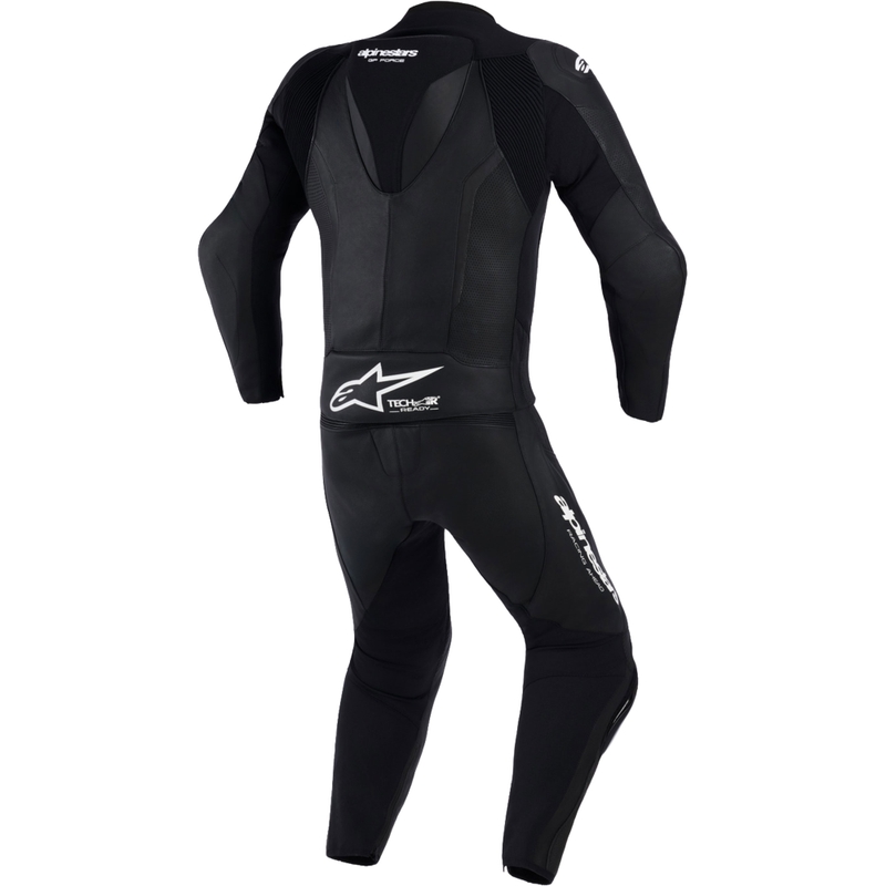 Alpinestars GP Force V2 tweedelig leren pak zwart-wit