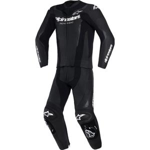 Alpinestars GP Force V2 tweedelig leren pak zwart-wit