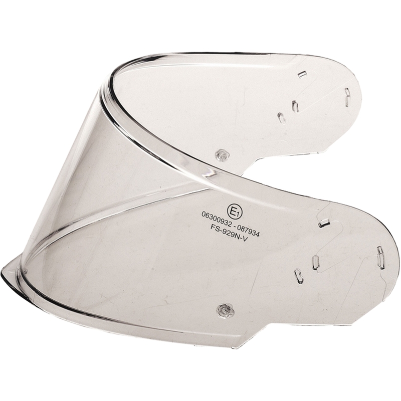 Vizier voor Cassida Modulo 2.1 Plus Carbon helmen met Pinlock-voorbereiding, transparant