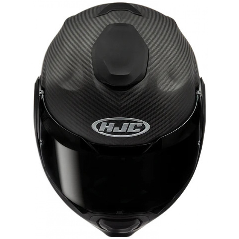Opklapbare motorhelm HJC F100 CARBON matzwart