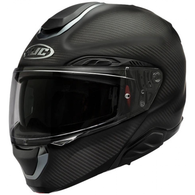 Opklapbare motorhelm HJC RPHA 91 CARBON matzwart