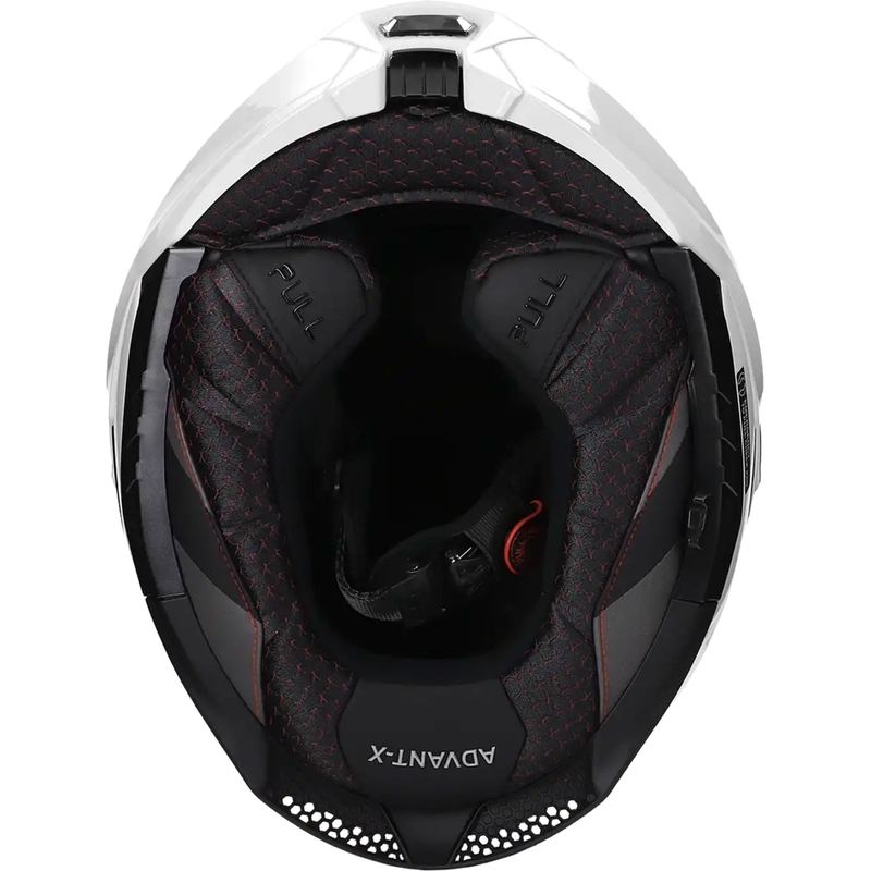 LS2 FF901 Advant X Solid Wit Opvouwbare Motorhelm