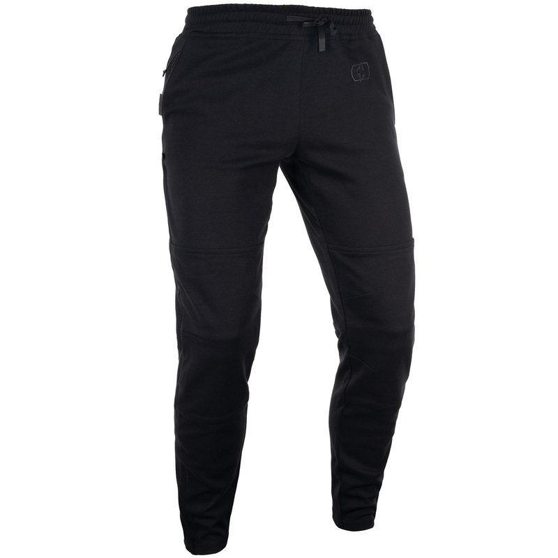 Oxford Armourlite AA Joggers Zwarte Motorbroek met Korte Broek