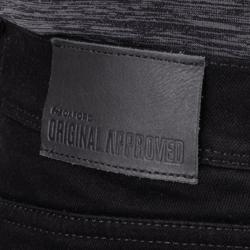 Oxford Original Approved Tailor AA Motorjeans Zwart