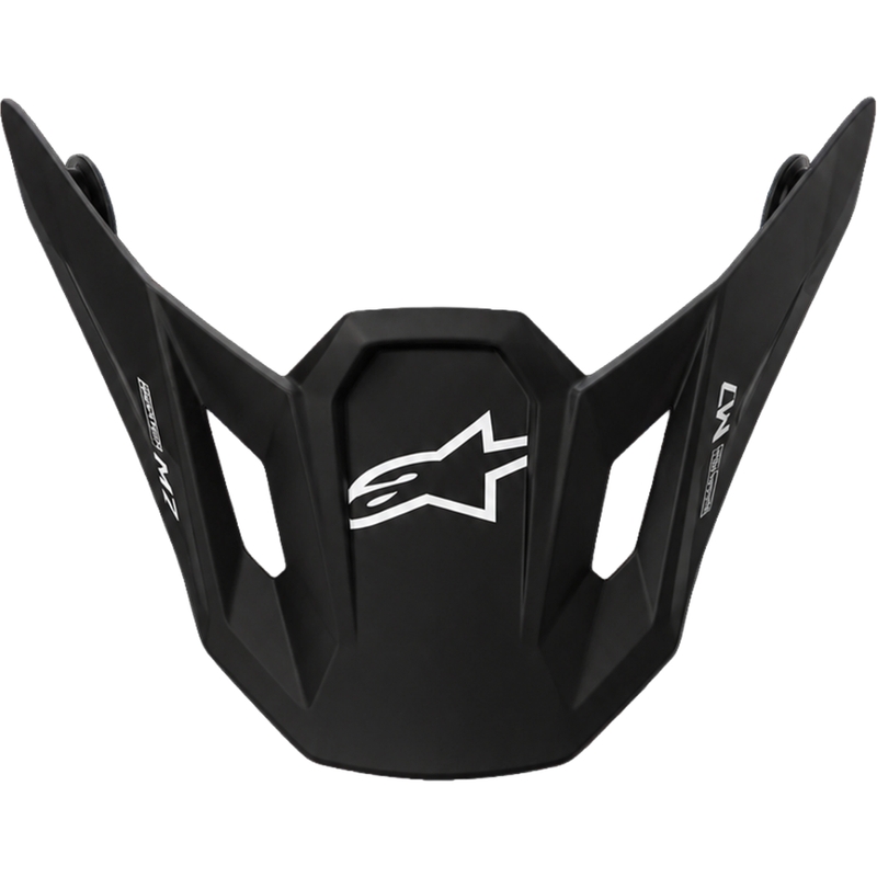 Alpinestars Supertech S-M7 Solid helmvizier zwart