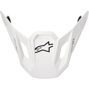 Alpinestars Supertech S-M7 Solid helmvizier wit