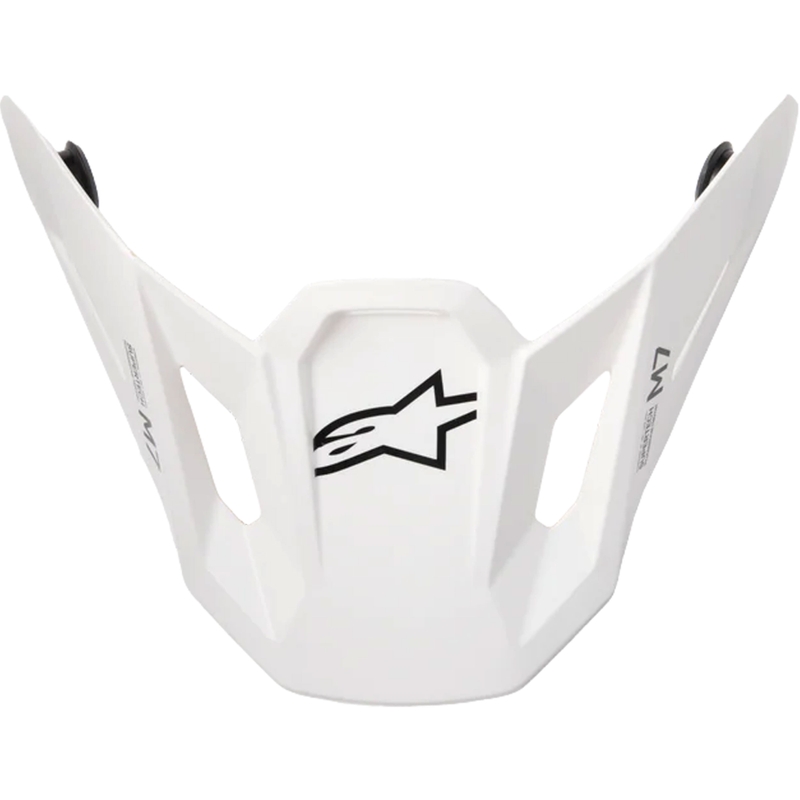 Alpinestars Supertech S-M7 Solid helmvizier wit