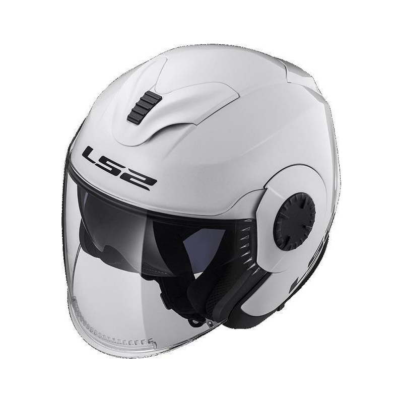 Open helm LS2 OF570 Verso glanzend wit
