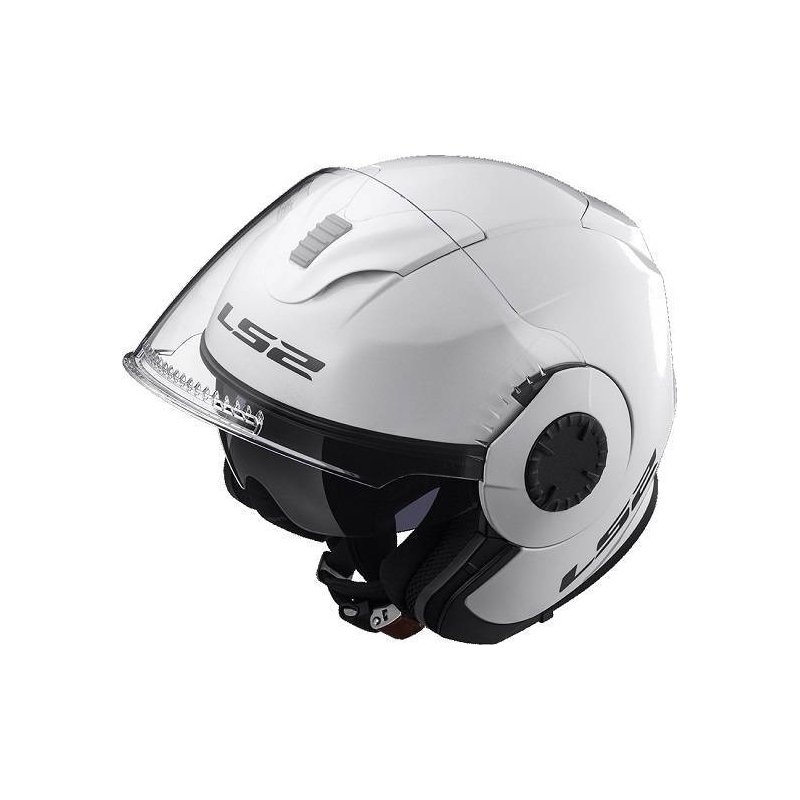 Open helm LS2 OF570 Verso glanzend wit
