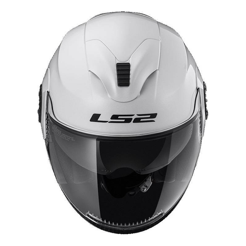 Open helm LS2 OF570 Verso glanzend wit