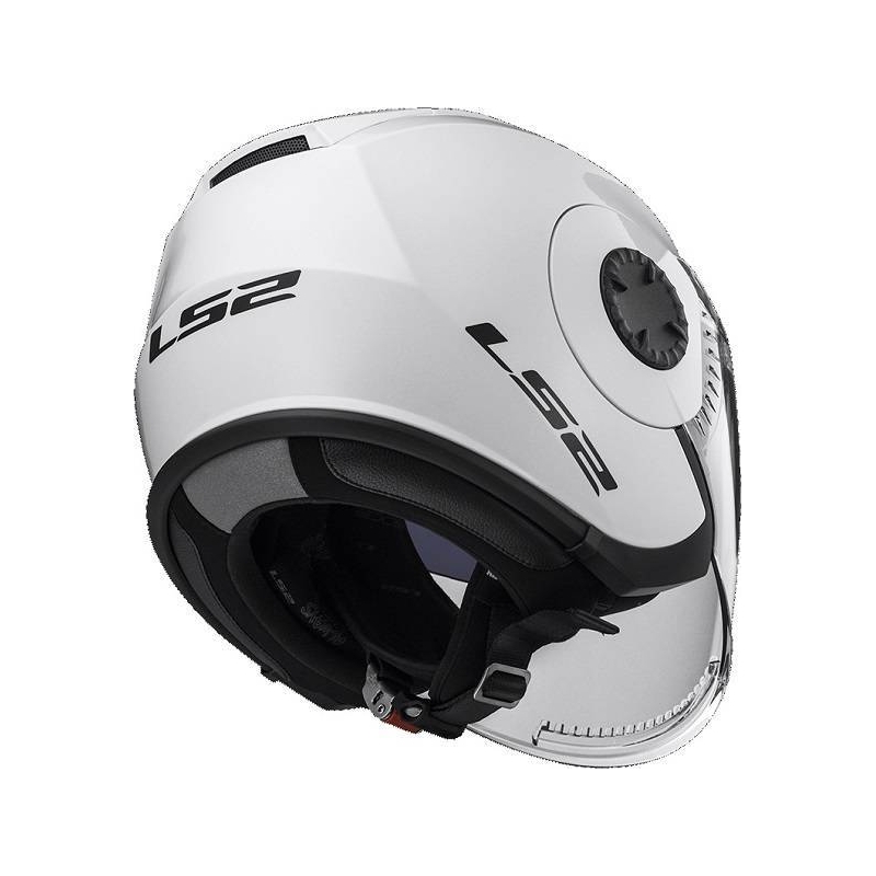 Open helm LS2 OF570 Verso glanzend wit
