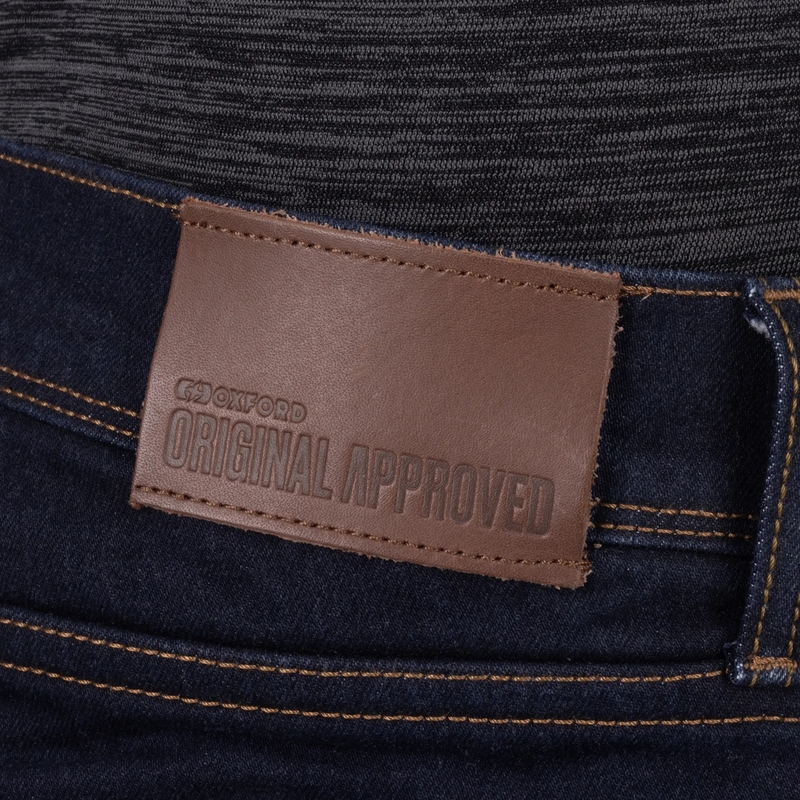 Oxford Marshal AAA Slim Fit Motorjeans Zwart