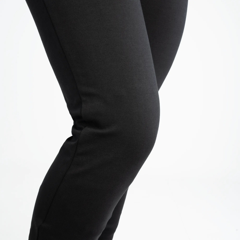 Korte motorlegging voor dames, Oxford Super Leggings 3.0, zwart.