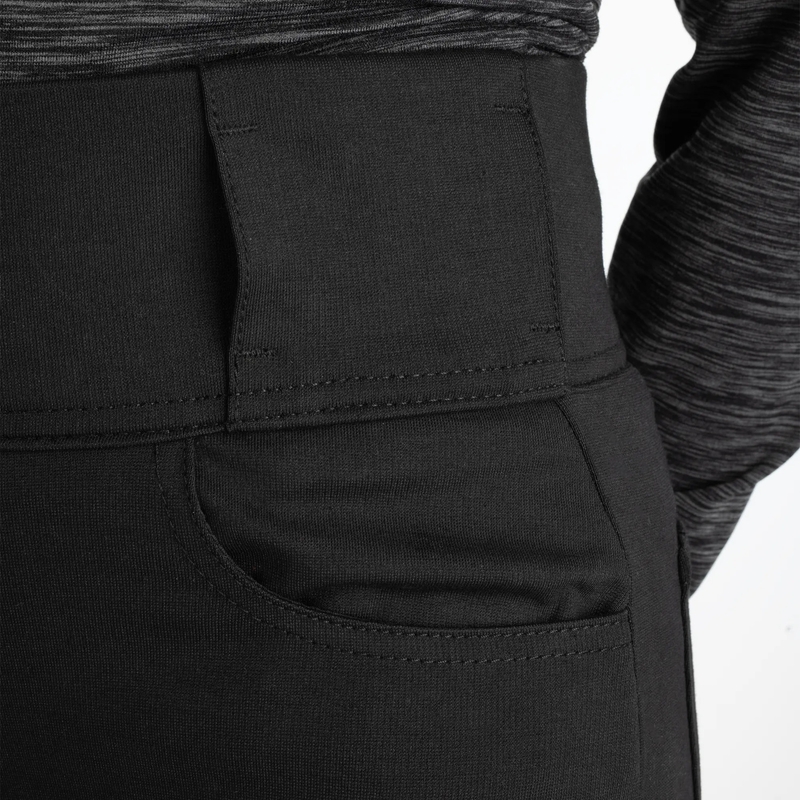 Korte motorlegging voor dames, Oxford Super Leggings 3.0, zwart.