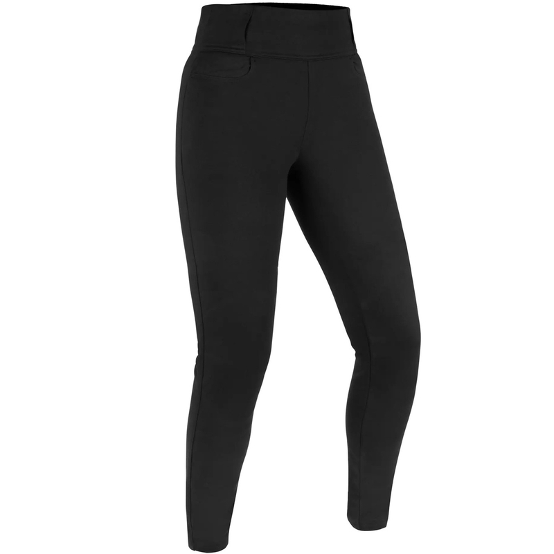 Korte motorlegging voor dames, Oxford Super Leggings 3.0, zwart.