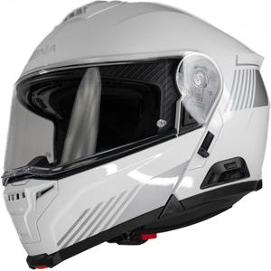 Opklapbare motorhelm met headset SENA Specter wit