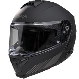 Opklapbare motorhelm met headset SENA Specter matzwart