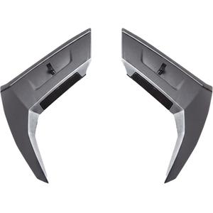 LS2 FF811 bovenste ventilatieroosterkappen mat titanium