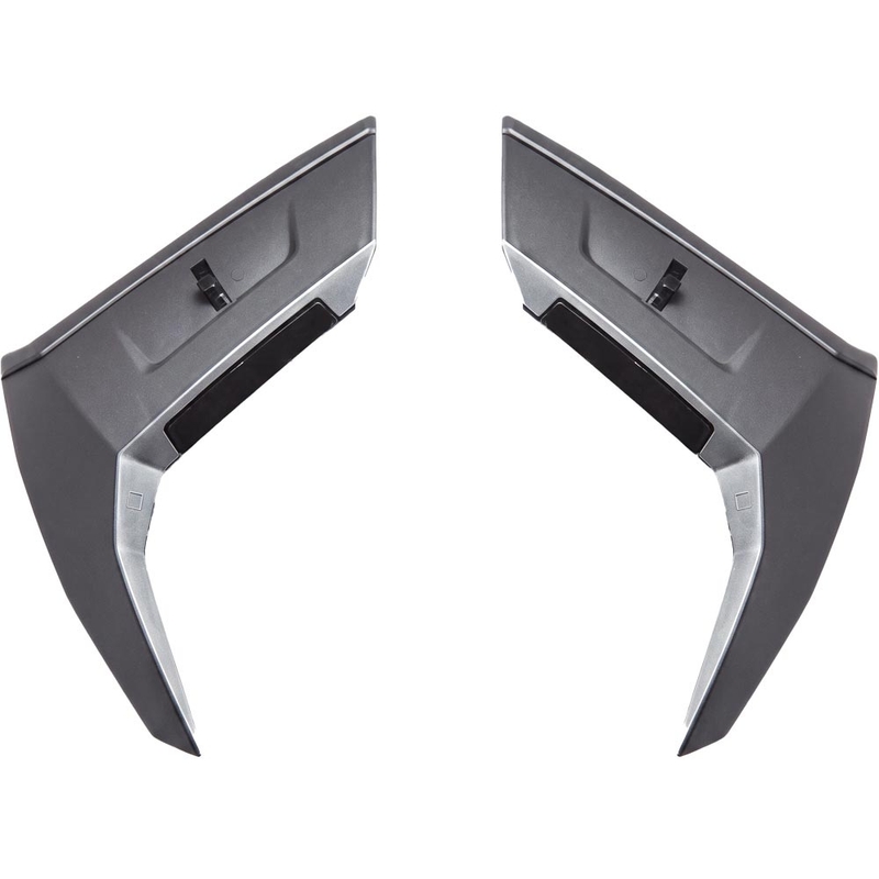 LS2 FF811 bovenste ventilatieroosterkappen mat titanium