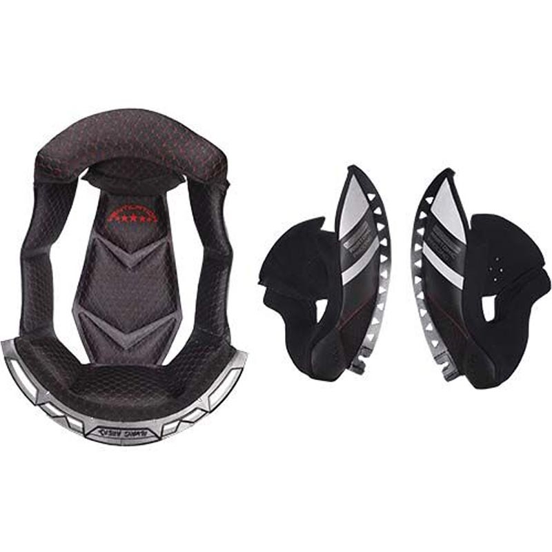 Binnenkant van de LS2 FF811 motorhelm, zwart
