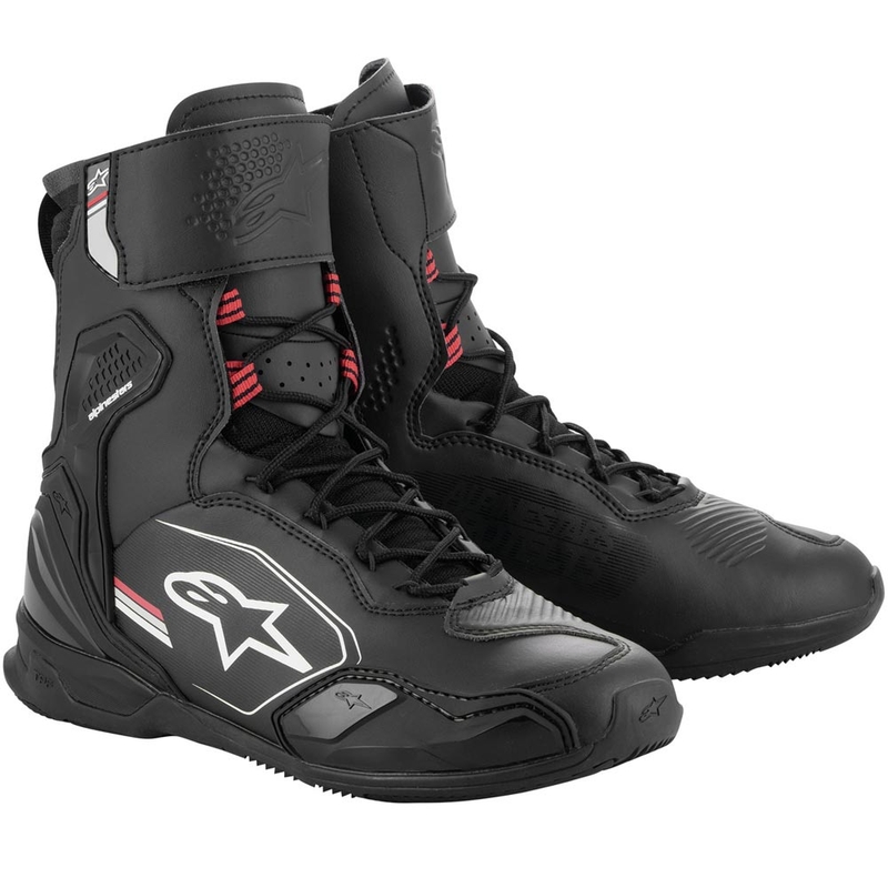 Alpinestars Superfaster motorlaarzen zwart-grijs-rood