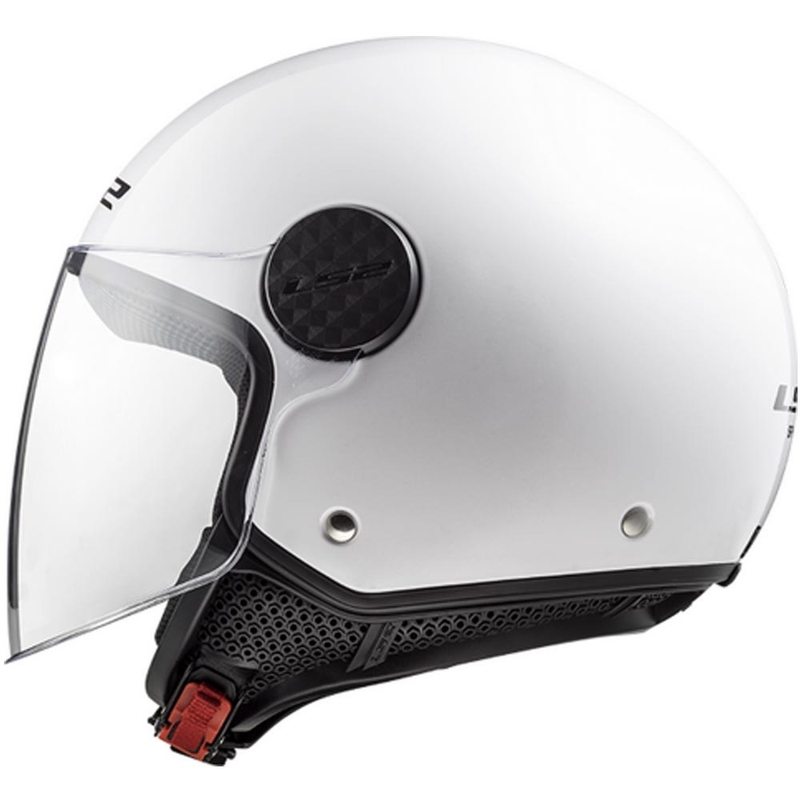 Open motorhelm LS2 OF558 Sphere II effen wit