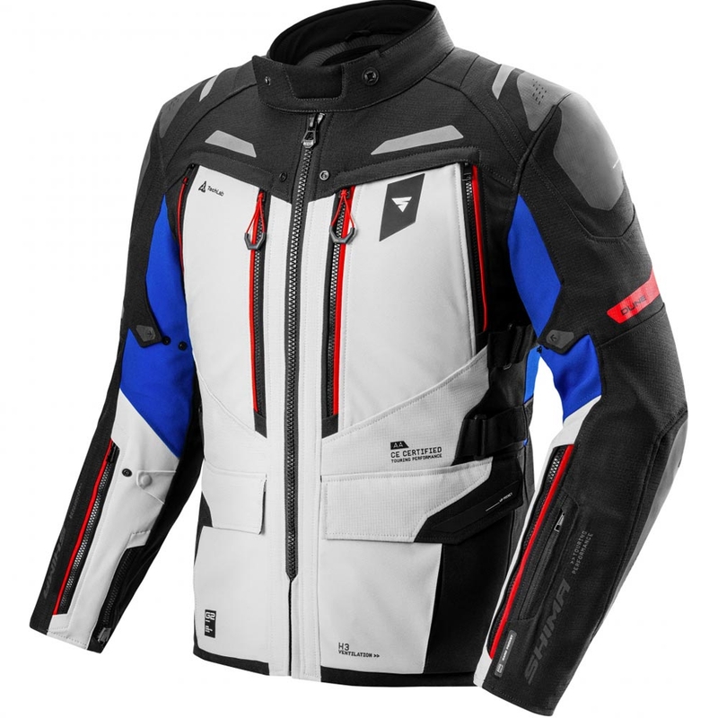 Shima Dune 2.0 motorjas blauw
