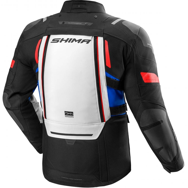 Shima Dune 2.0 motorjas blauw