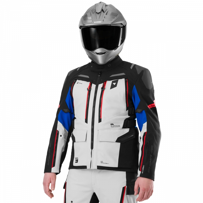 Shima Dune 2.0 motorjas blauw