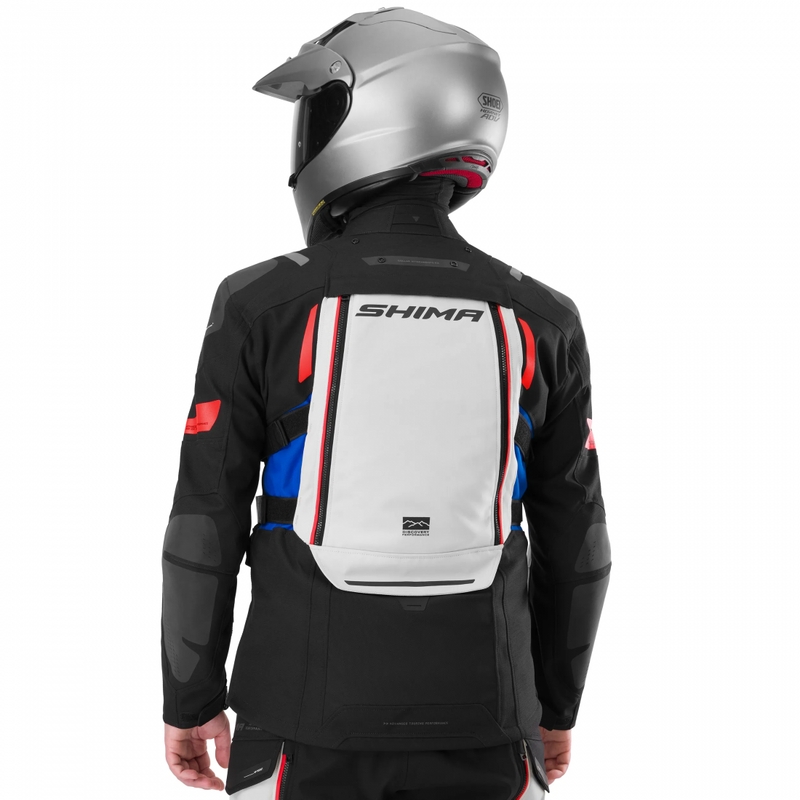 Shima Dune 2.0 motorjas blauw