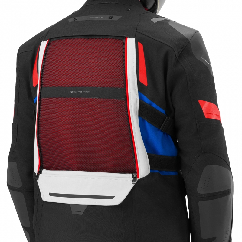 Shima Dune 2.0 motorjas blauw