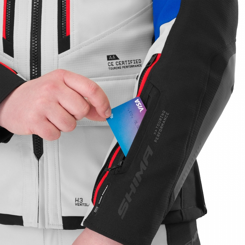 Shima Dune 2.0 motorjas blauw