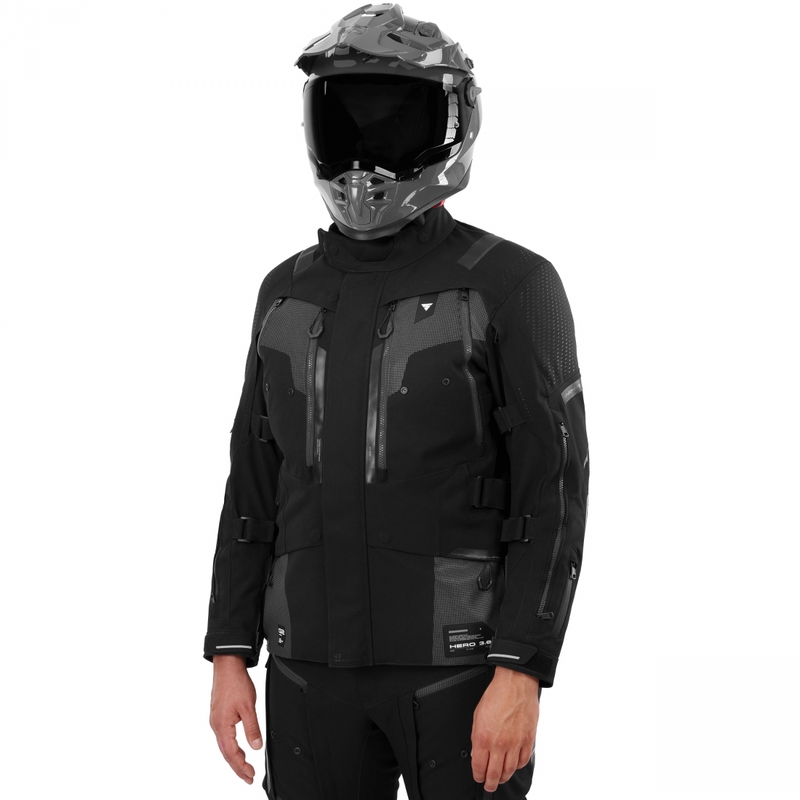 Shima Hero 3.0 motorjas zwart