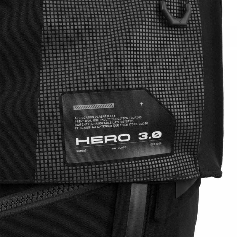 Shima Hero 3.0 motorjas zwart