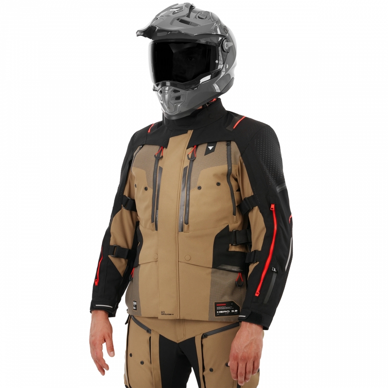 Shima Hero 3.0 motorjas bruin