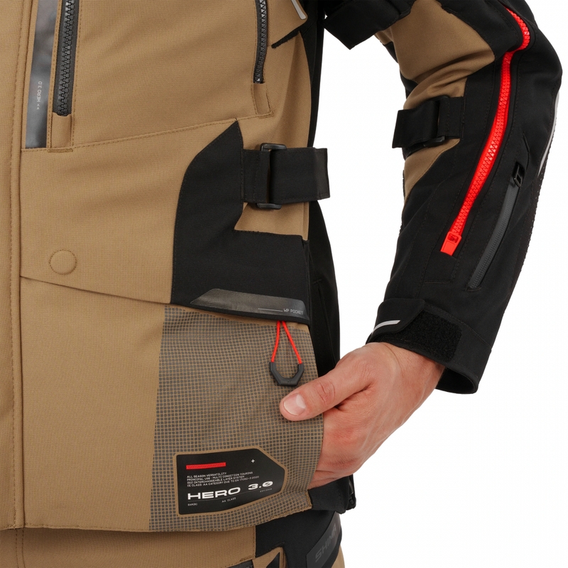 Shima Hero 3.0 motorjas bruin