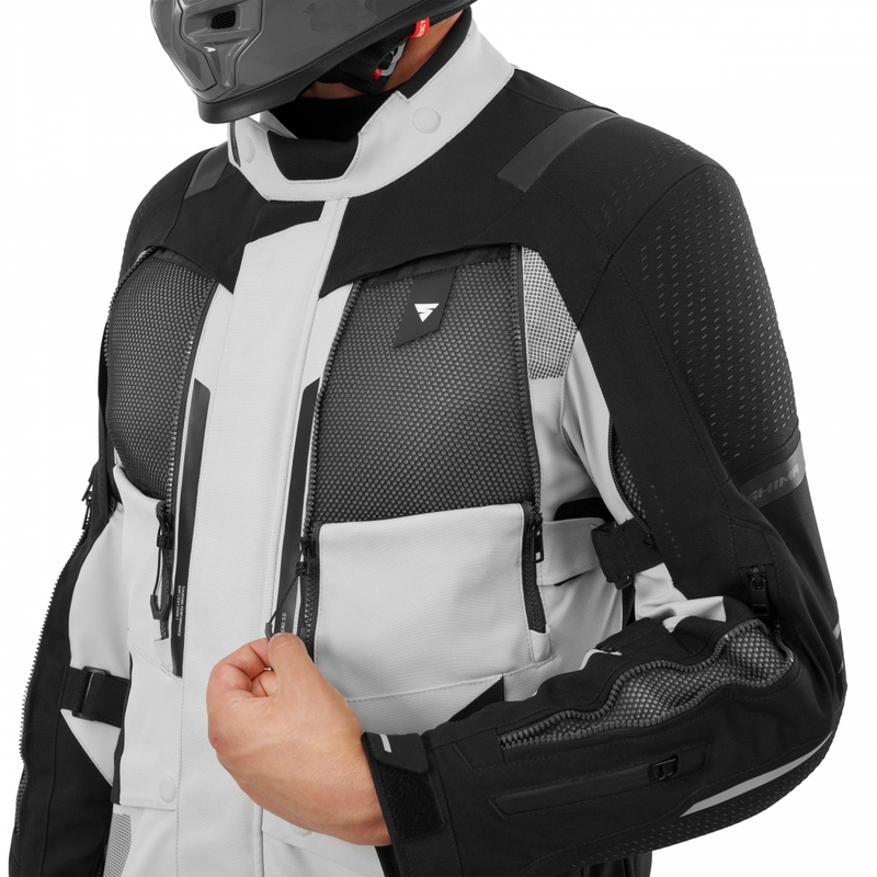 Shima Hero 3.0 motorjas grijs-zwart