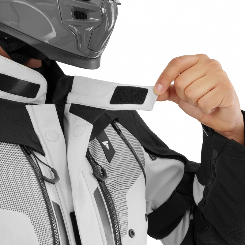 Shima Hero 3.0 motorjas grijs-zwart
