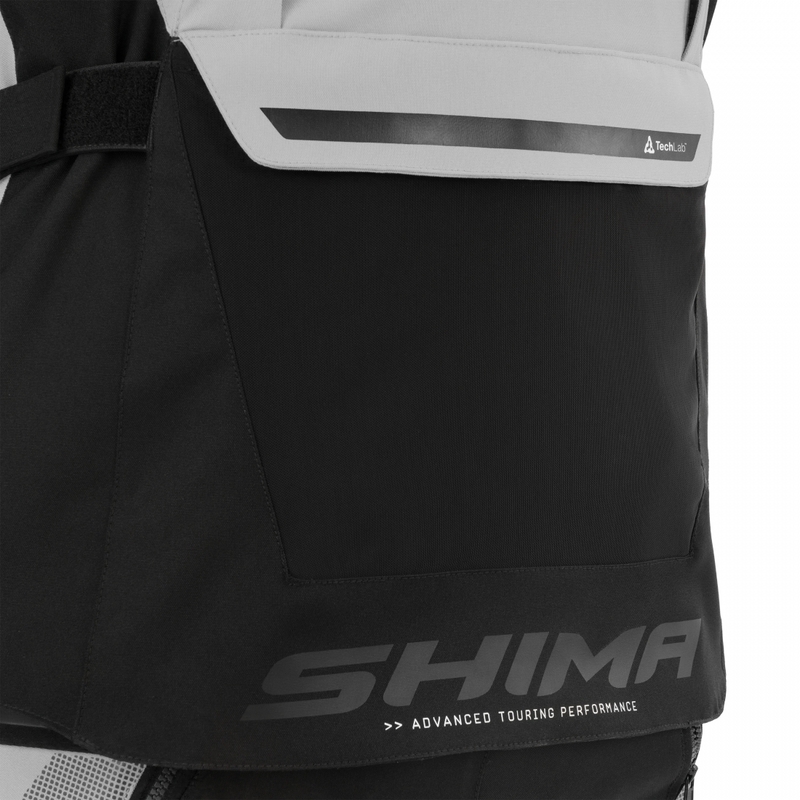 Shima Hero 3.0 motorjas grijs-zwart