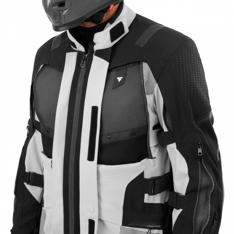 Shima Hero 3.0 motorjas grijs-fluo geel