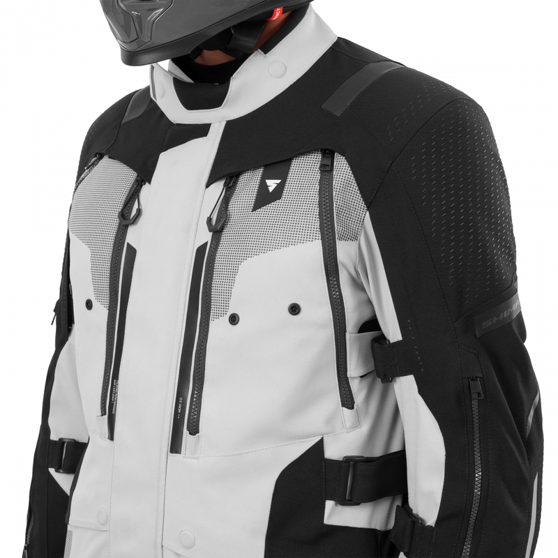 Shima Hero 3.0 motorjas grijs-fluo geel