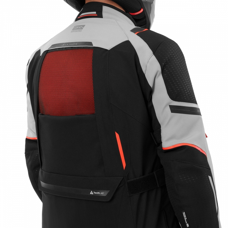 Shima Hero 3.0 motorjas grijs-rood