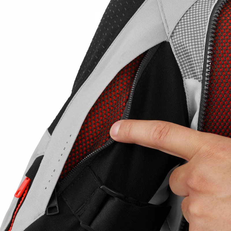 Shima Hero 3.0 motorjas grijs-rood