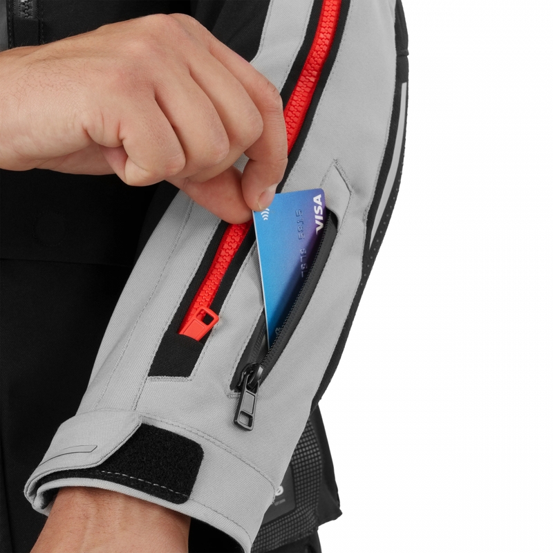 Shima Hero 3.0 motorjas grijs-rood